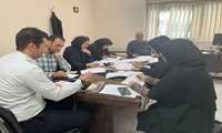 جلسه امتیازدهی رزومه متقاضی جذب هیات علمی (طرح تعهدات) گروه علوم تشریح دانشکده پزشکی